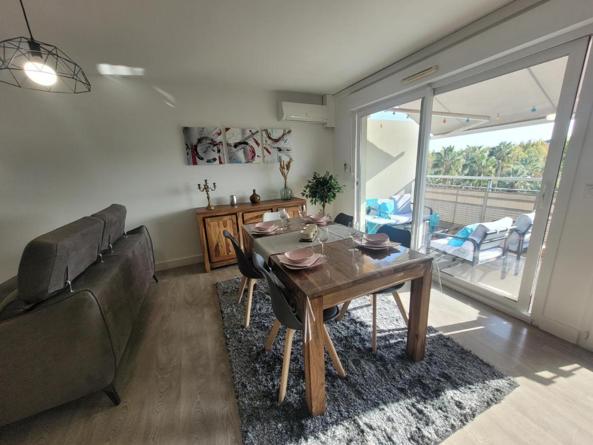 Le Palmier D'Azur - Frejus Cais - Wi-Fi Apartment Ngoại thất bức ảnh