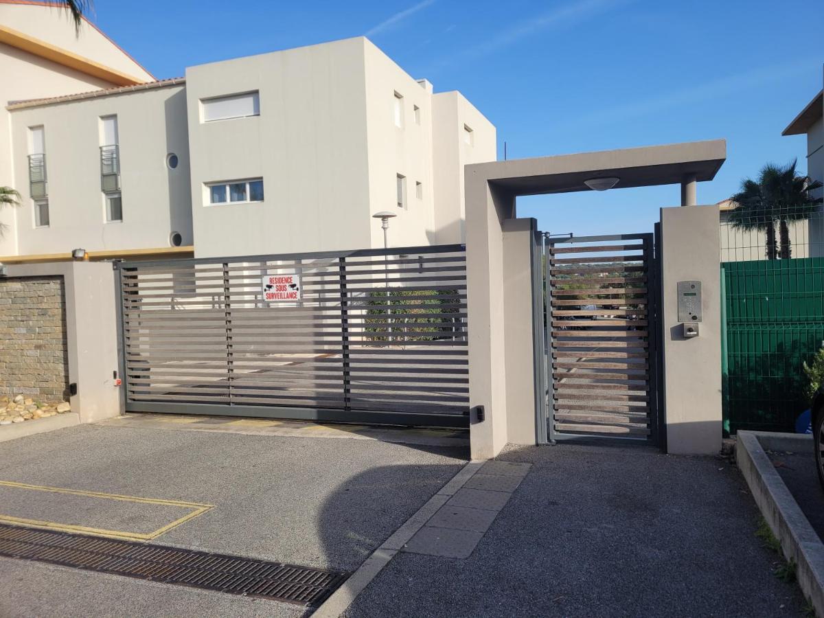 Le Palmier D'Azur - Frejus Cais - Wi-Fi Apartment Ngoại thất bức ảnh